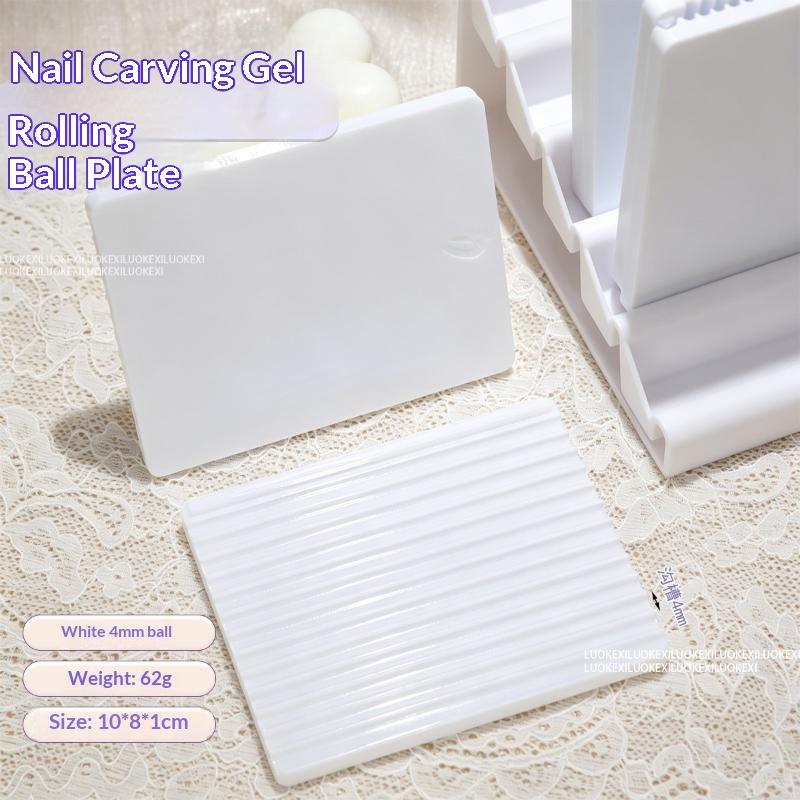 2-4mm Rubbing Strip Ball Mould Soft Ceramic Optional Diameter Non-Toxic Craft Supply for DIY Phone Case Decor Making