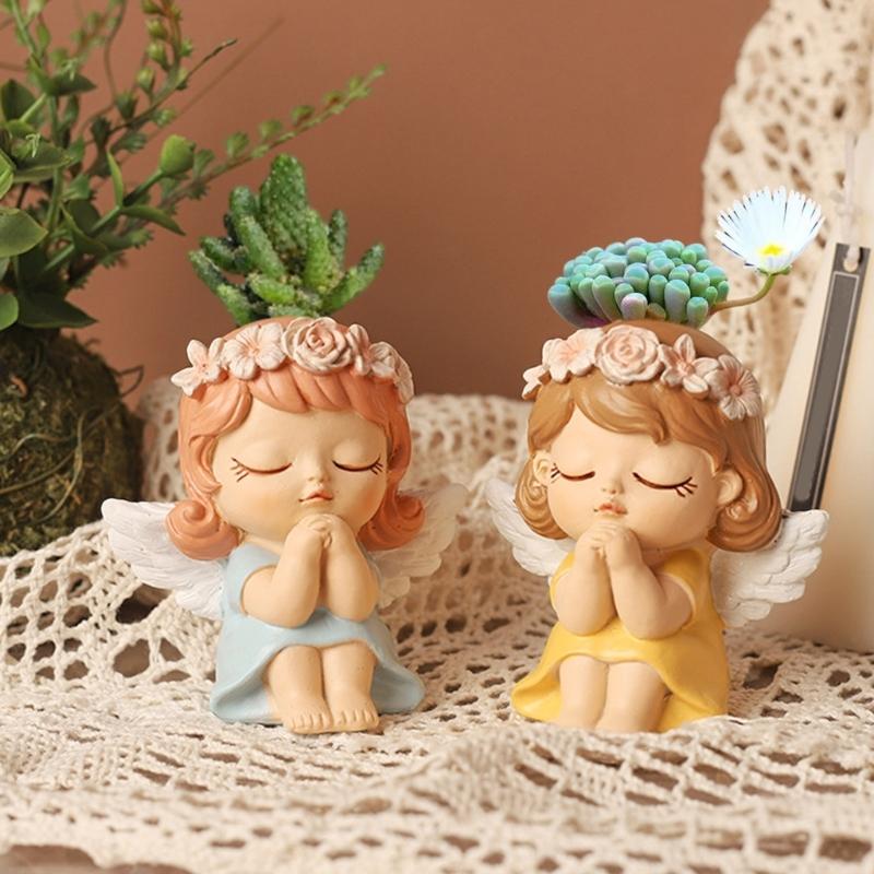 Flower Pot Silicone Mold Concrete Cement Plant Pot Mold Flowerpot Epoxy Resin Mould Makeup Brush Holder Organizer Mold