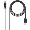 Nanocable Nanocable Converter Cable Usb 3-1 Gen2 To Usb Type C Male - Male Black 1m