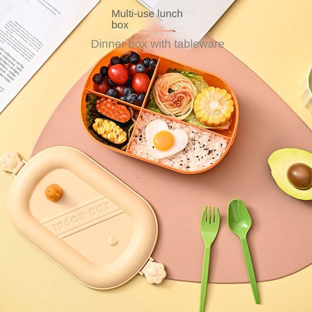 Leakproof Food Storage Container Microwavable Fruit Food Boxes Spice Container Lunch Box  Camping