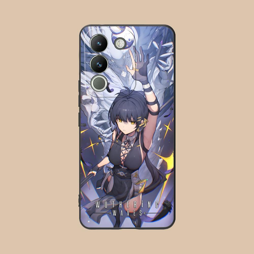

Wuthering Waves Rover Matte TPU Mobile Phone Case for VIVO V60 V50 V40 V30 V29 V27 V25 V23 Pro Lite 5G Colorful Printing Cover vivo V60
