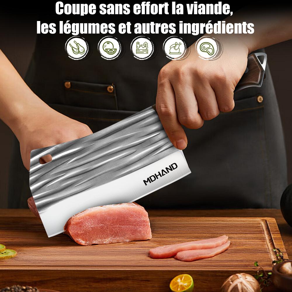 Stainless Steel Kitchen Household Chopping and Cutting Dual-purpose Meat and Vegetable Knife Household Kitchen Knife