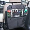 2 buc mașina bancheta spate depozitare agățat sac copii anti-lovitură covorașe auto organizator telefon mobil gustare jucării reviste depozitare sac suport pahar