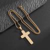 Personalized Three-dimensional Cross Necklace, European and American Fashion Trend Temperament Stainless Steel Pendant Jewelry