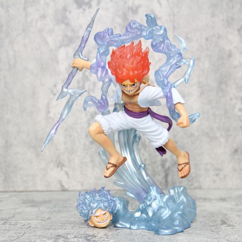 

Серия 2, акриловая подставка для аниме-игр Helios Nika, игрушка-фигурка, цельная акриловая настольная подставка из ПВХ Luffy, игрушечные фигурки Nika Luffy