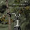 Edelstahl Lampenhalter Haken Tragbarer Zeltstangen Lichthalter Jagd- und Angel Laternenaufhänger Outdoor Camping Werkzeug