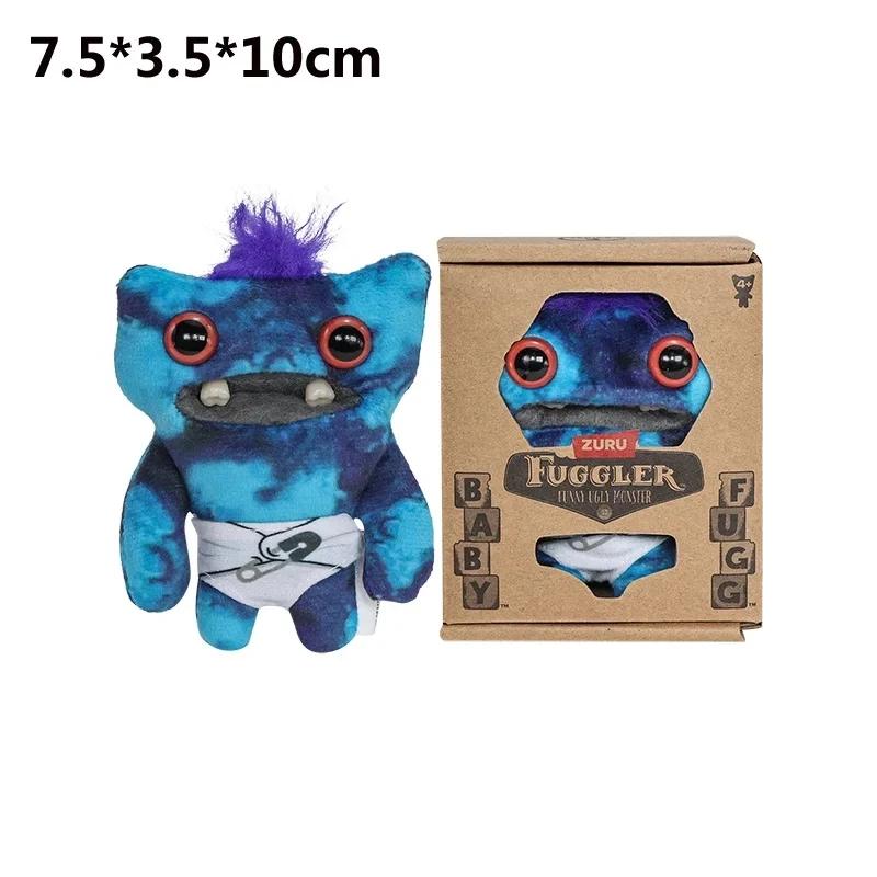 Fuggler Plush Baby Series Mr Needles Funny Ugly Monster Fuggs Munch Rabid Rabbit Wide Eyed Weirdo Stuffed Doll Gift Soft Toy 9CM