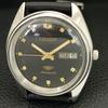 AUTOMATIC VINTAGE CITIZEN 8200 JAPAN MENS BLACK COLOR DIAL WATCH a706802-1
