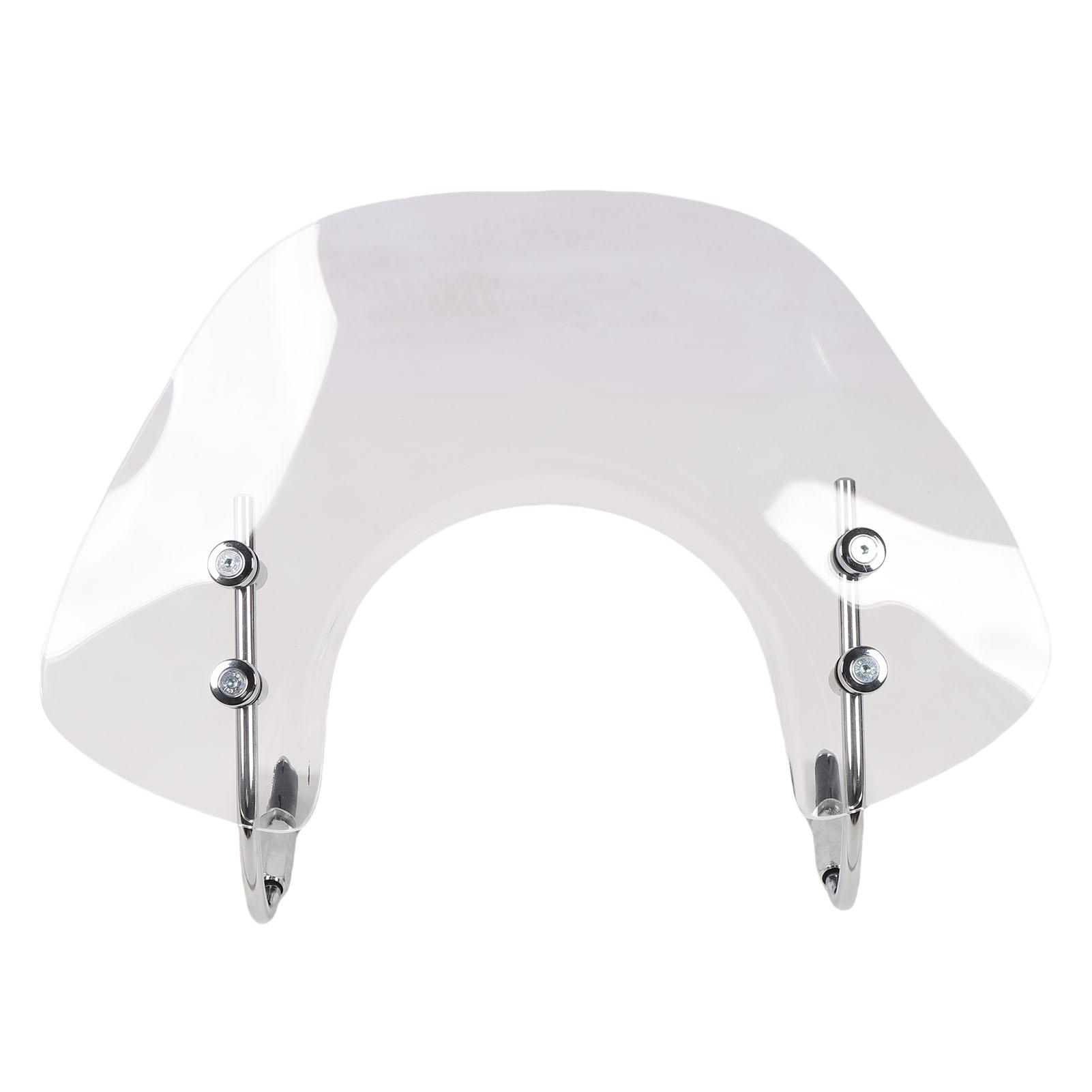 

Мотоциклетное ветровое стекло Акриловое Углеродистая сталь Ветровой дефлектор Экран для скутера Замена для GTS