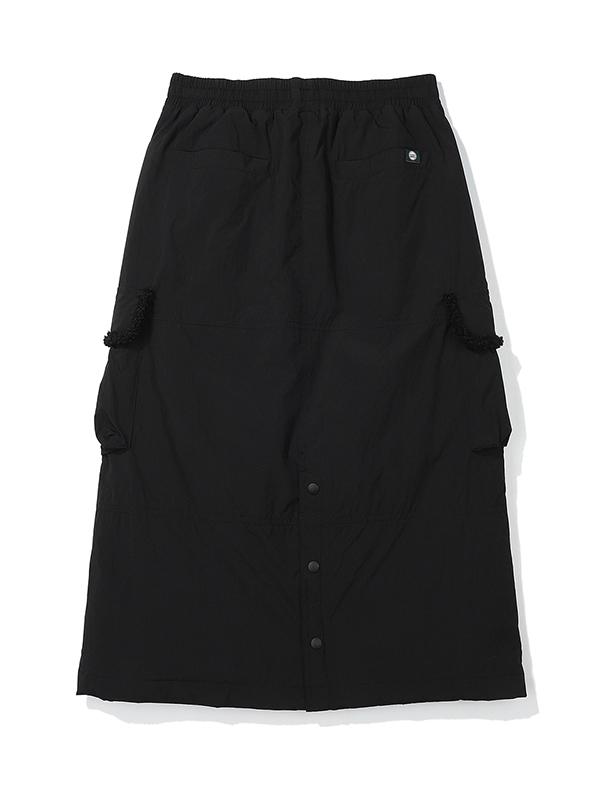 BBC EARTH W Teddy Pocket Skirt_Black