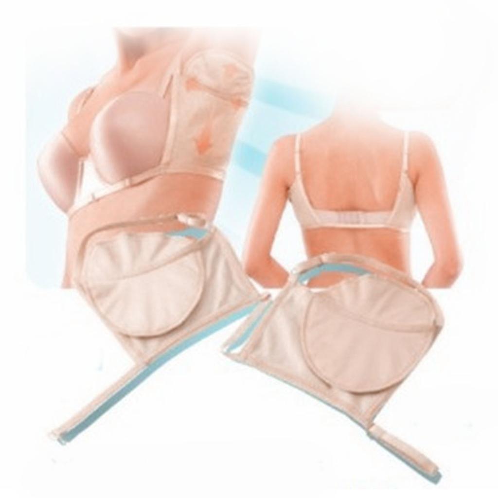 Underarm Pad Reusable Adjusted Breathable Sweat Absorbing Guard with Strap for Men Women
