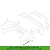 Mercedes-Benz S-Class W223 (2021-2023) Rear Bumper Side Trim - 2238808002/2238808102