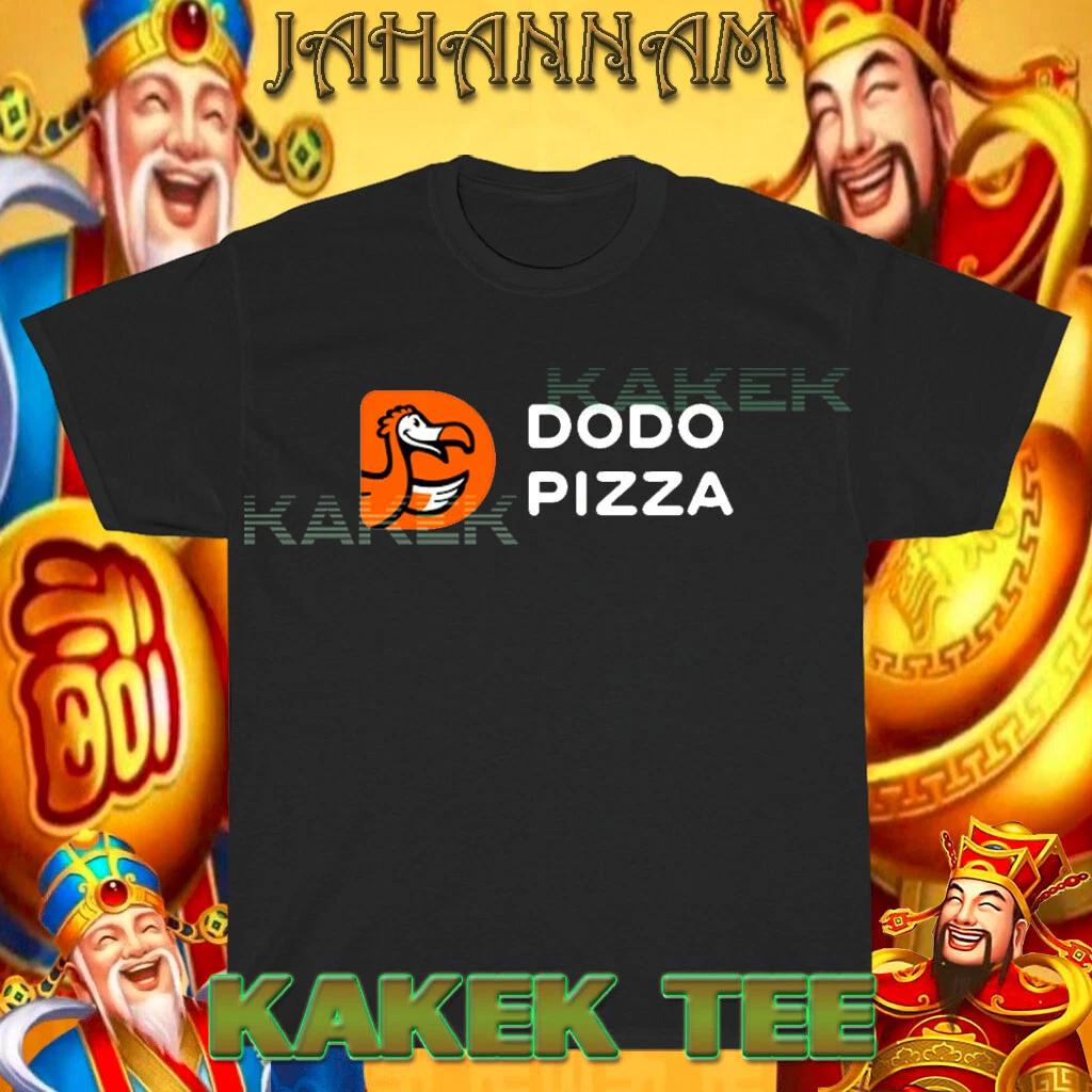 

New Shirt Dodo Pizza Logo American T shirt Funny Size S to 5XL M