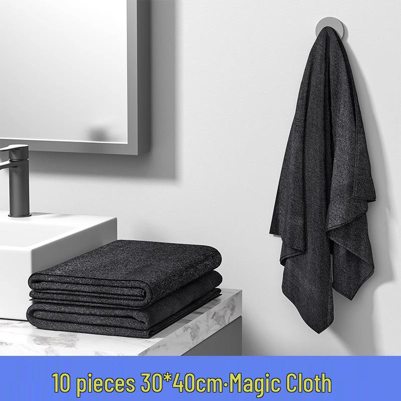 Magic Absorbent Lint-Free Thickened Glass Cleaning Towel for Household Use