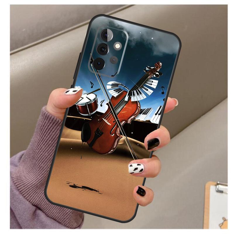 

Violin Piano Case For Samsung Galaxy A32 A52 A12 A22 A16 A26 A36 A56 A06 A55 A35 A15 A54 A34 A14 A13 A53 Samsung A55