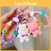 Adorable Resin Balloon Bear Keychain Cute And Creative Strap For Bags And Cars