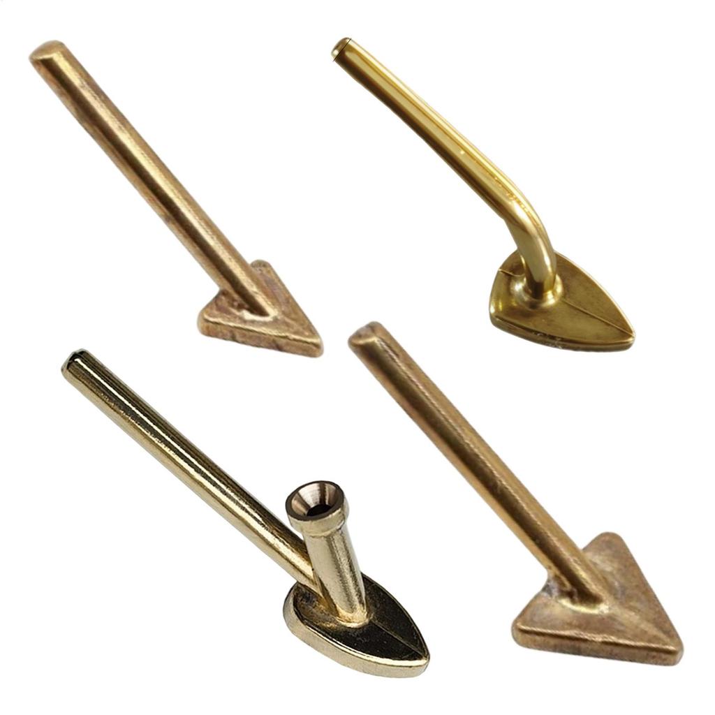 Soldering Iron Tips Triangle Copper Smoothing Repair Tool Smoothing Tip for Electronics Project Workshop Garage Car