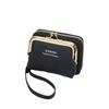 2026 Newest Women's Wallet Wrist Strap Short Coin Purse Card Holder Korean Style Coin Clip Bag Multi-Card Slot