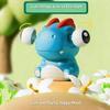 Popping Dinosaur Squeeze Toy Stress Relief Fidget Toy featuring Googly Eyes Soft Rubber Popping Eyes Squeeze Toy