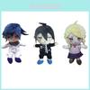 Schattige Danganronpa V3 Kokichi Oma pluche speelgoedpop sleutelhanger hanger voor kinderen