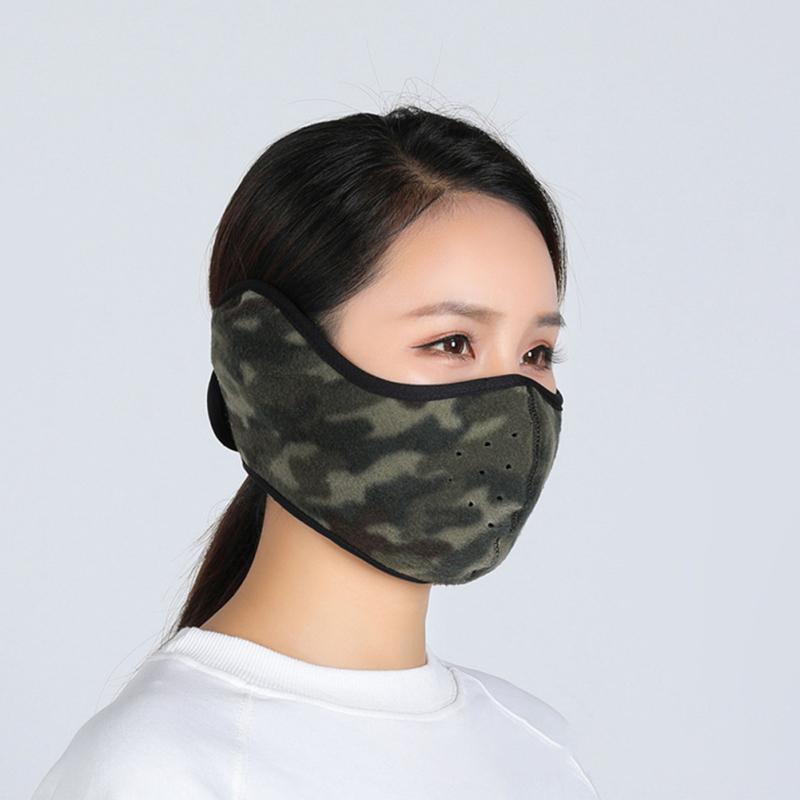 Winter Outdoor Ski Mask Cycling Warm Riding Mask Headgear Windproof Mask Ear Mask