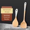 Beech Wood High-Temperature Resistant Spatula Set for Non-Stick Pans