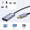 8K@30Hz/4K@144Hz HDMI To USB-C Converter Adapter, PD 65W Power Delivery Support, 0.5m Graph Encapsule, HDMI Male To Type-C Female, for Connecting Gami