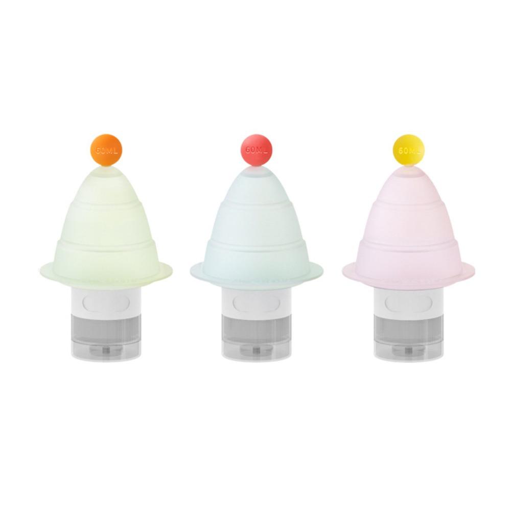 

3 шт. 60/90 мл Дозатор для мыла Многоразовые бутылочки для лосьона Новые многоразовые бутылочки Дорожные аксессуары 60ml