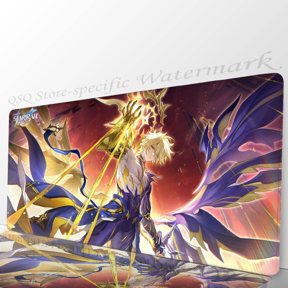 Phainon Anime H-honkai Star Rail Mousepad Non-slip Suitable For Office Computers Laptops E-sports Game Desk Mats XXL Keyboard