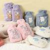500ML Cartoon Warm Warmwaterkruik Zak Meisje Warme Buikwarmer Gevuld Mini Explosieveilig Draagbaar Winter Herbruikbare Handwarmer