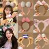High-End 2025 Fashion Cartoon Plush Headband for Women - Perfect for Washing Face & Hair Styling