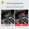 Carbon Fiber Car Interior Accessories Car Gear Shift Cover for Dodge Charger Interior Carbon Fiber
