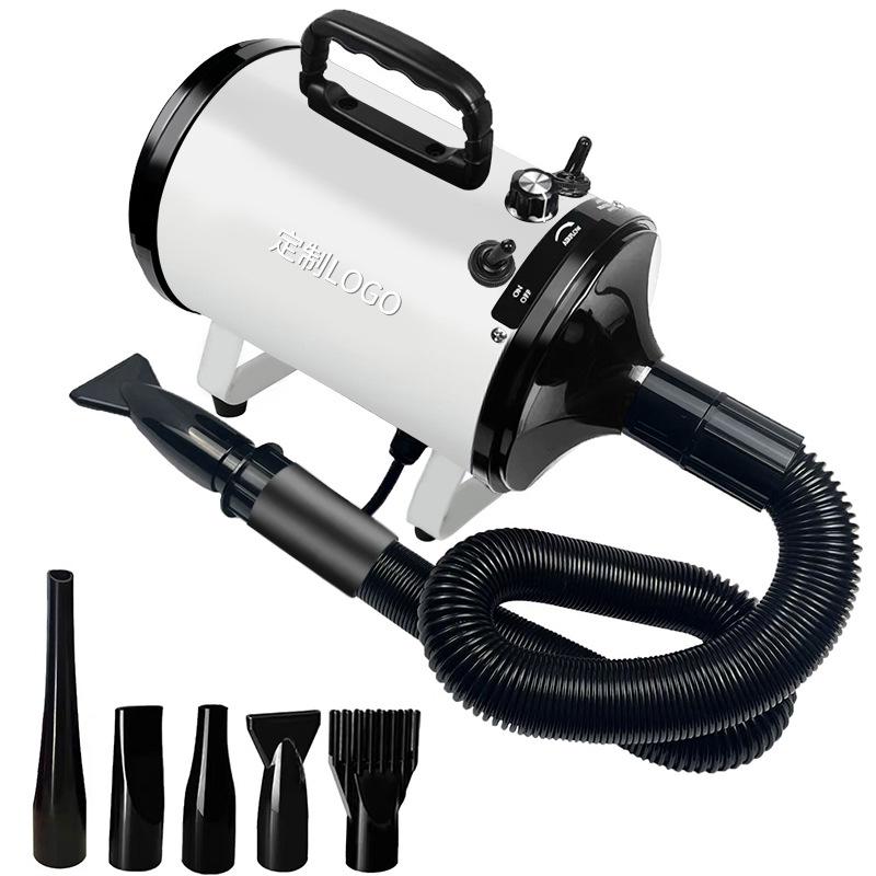 Pet Dryer & Water Blower: Stepless Speed, Ideal for Grooming and Car Wash