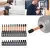 26Pcs Torx Bit Set 1/4Inch Torx Screwdriver Bit Set Impact Magnetic Hexagonal