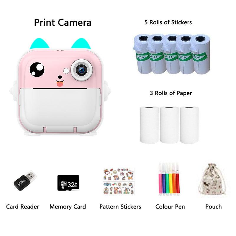 Q5 Polaroid Kinder HD Cartoon Digitalkamera für Fotos & Videos