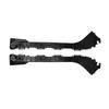 1 Pair Rear Bumper Bracket 5257647020 Shockproof Black Left and Right Bracket Set Replacement For Prius 2010 to 2015