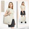 Tote Bag for Shoulder Large Large Canvas For With With Pocket [KALIDI] Women, Bag, Capacity, Over-the-Shoulder Bag, Tote, Plain, School, Travel,