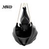 Alternative Gardening Supplies Hanging Bat Plant Pot, Halloween Shaped Planter, 3D Printed Gothic Outdoor Decorations Flower Holder for Indoor