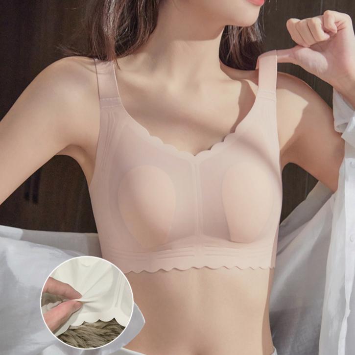 Underwear Summer Thin Bra Sexy Ultra-thin Seamless Bra Women's Adjustable Underwear
