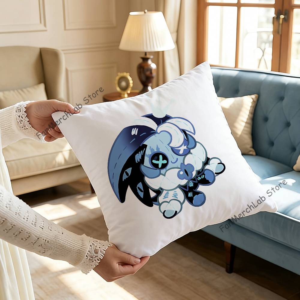 Game CCookie SShadowS Milk Pillowcase Pillowslip Cushion Plush Boys Girls Cartoon Anime Kawaii Decoration Kids Birthday Gifts