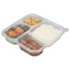 ZLIII Disposable 4-Compartment Meal Prep Containers