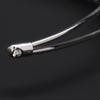 Double Row Cubic Zirconia Silver Hairband - Elegant Accessory for Daily Wear, Travel, or Weddings.