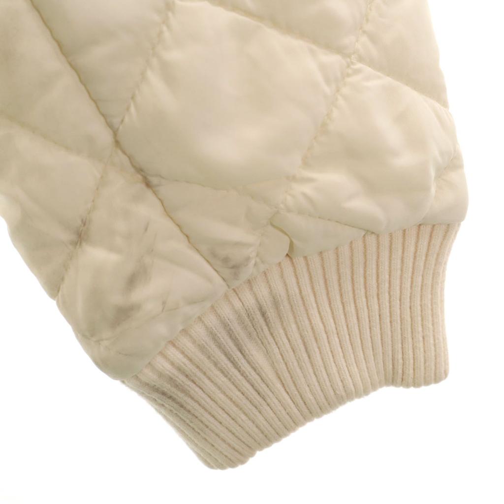 RALPH LAUREN SPORT Steppjacke L Elfenbein Baumwollfüllung Damen Gebraucht