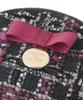 Maison de Fleur Linton Tweed Portemonneetje voor Dames, Off-White