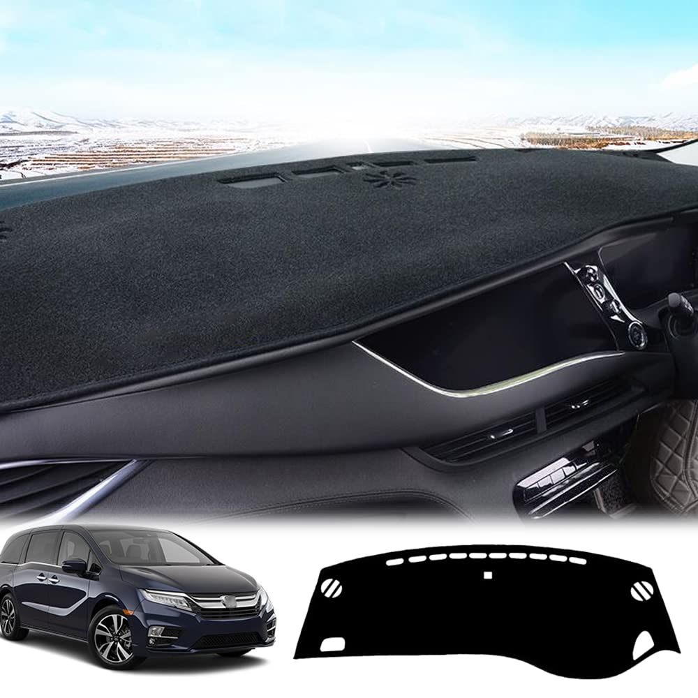 LEXLEYS Dashboard Mat for Honda Odyssey 2013 Protective Interior Floor and Insulation RC1/RC2 (November Onwards) - Mat, Mat, Sunscreen,