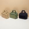 Durable Polyester Tactical Range Bag, 2 Pistols, Adjustable Strap, Zippered Pockets & Mesh. Ideal for Shooting & Hunting.