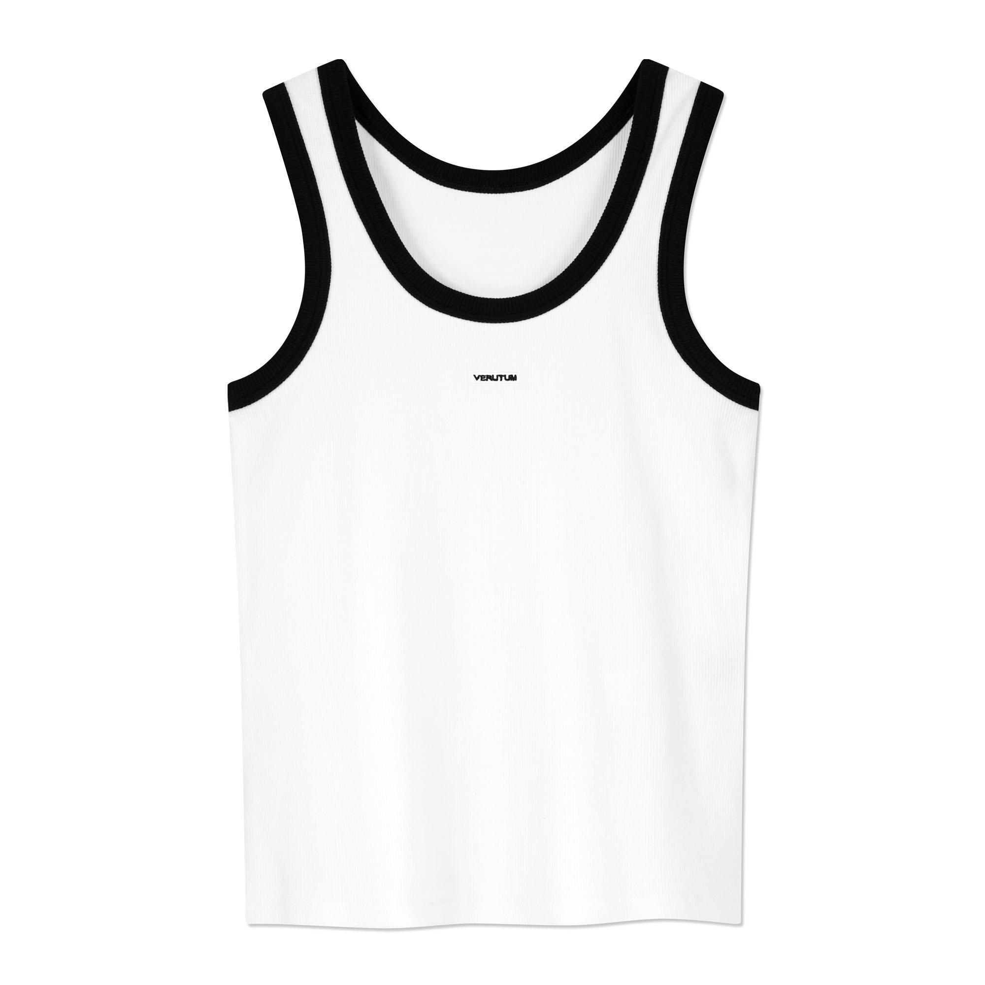 Verutum Verutum Small Logo Sleeveless White Free