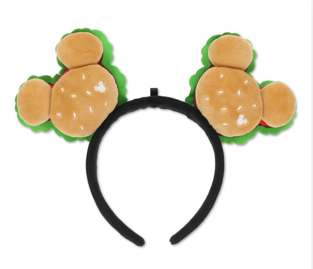 

Микки Маус Дисней парк Дисней Резорт Дисней сувенир ободок, ободок, еда, гамбургер, эксклюзивный,