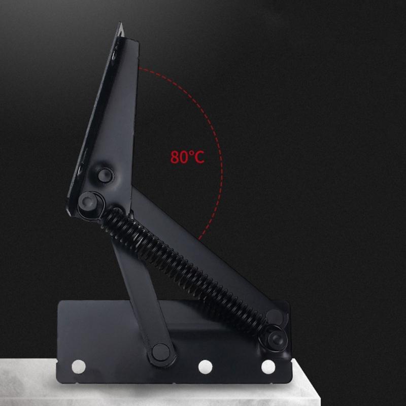 2Pcs Sofa Triangular Spring Headrest Hinge Furniture Storage Support Hinges for Cabinet Door, Sofa Bed & Furniture