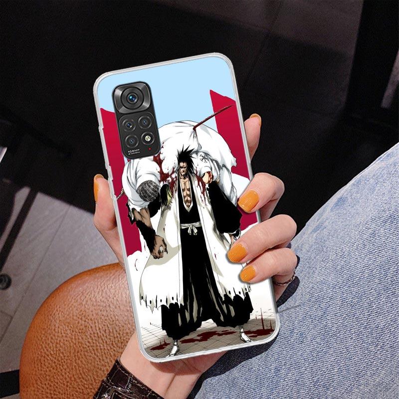 

Чохол для телефону Bleach Zaraki Kenpachi для Xiaomi Redmi Note 15 14 13 12S 12 11 Pro Plus 14S 11S 11E 10 10S 11T 5G Персоналізована обкладинка Redmi Note 14S